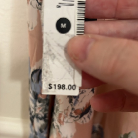 Aqua light pink dress size M - Picture 6 of 6